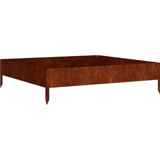 vidaXL Hochbeet 100 x 100 x 26 cm Braun