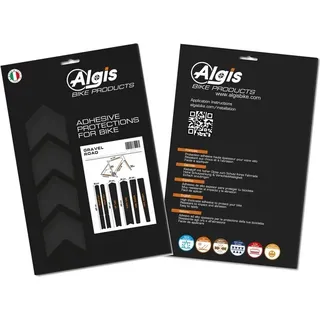ALGIS Opaque Frame Guards Kit Road Line - Schwarz