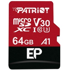 Bild von microSDXC 64GB Class 10 UHS-I V30 + SD-Adapter