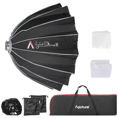 Aputure Light Dome III Softbox,Softboxen kompatibel mit Bowen-S Mount LED-Videoleuchte für Amaran 150c/300c COB 60d/x S 100d/x S 200d/x S