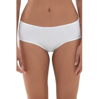 MEY Tagwäsche Serie Cotton Pure Damen Hipster Weiss XS(36) - XS