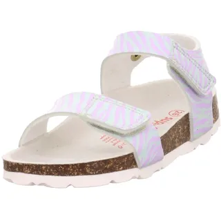 superfit Fussbettpantoffel hellgrÜn/rosa 7510