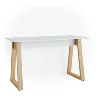Vicco Schreibtisch Nautica Weiß 138 x 60 cm, - Weiß