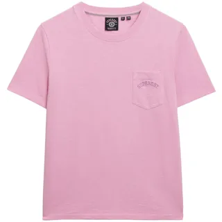 Superdry Essential Logo Gd Pocket Kurzarm-t-shirt - Lilac Chiffon - S