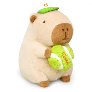 Plüschtier Capybara Kuscheltier Stofftier Kawaii Plüsch Kissen Spielzeug Wurfkissen 25cm
