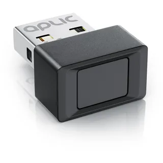 CSL - USB Fingerabdrucksensor Fingerabdruckleser - Fingerprint Reader - Windows 8 10 11 Hello – unterstützt bis zu 10 IDs – USB - Plug & Play – Finger Scanner