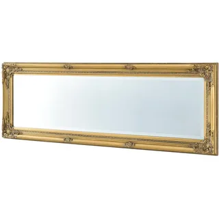 [en.casa] Wandspiegel Barock 132 x 42 cm Gold