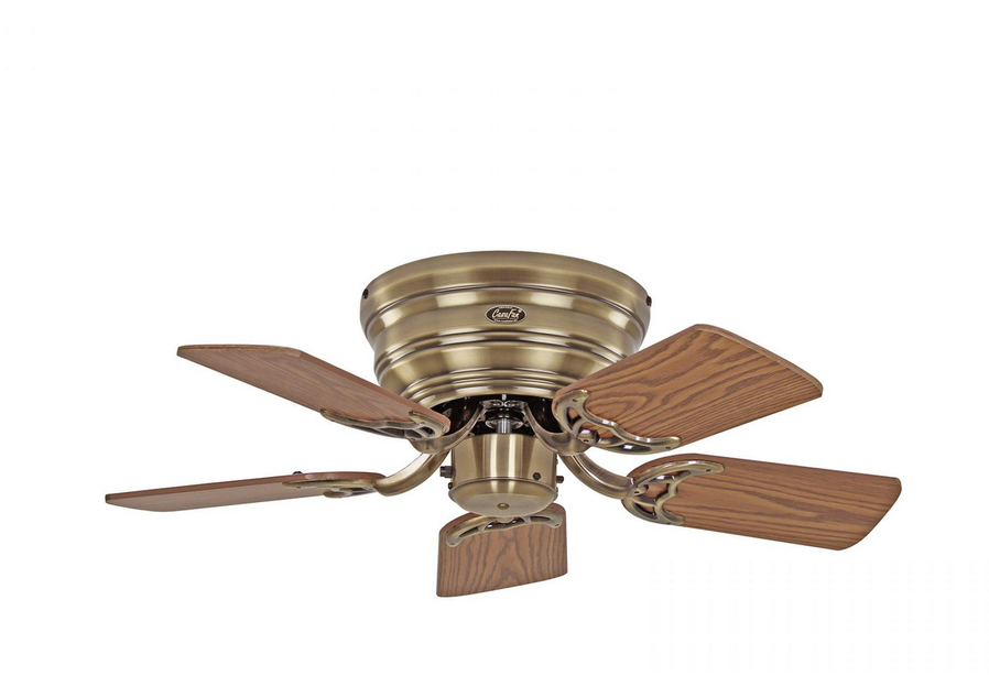 Bild von Classic Flat 75-III MA 79 cm Deckenventilator Messing antik