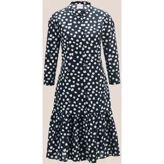 MADELEINE Sommerkleid »Kleid Baumwollkleid mit Unikat-Print«, blau