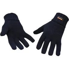 Portwest, Herren, Handschuhe, Winterhandschuhe Jerseyware, Blau, (One Size)
