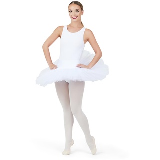 Capezio Practice Tutu, White, Medium