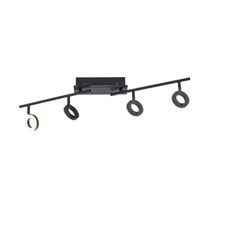 LED Deckenstrahler Bad verstellbar Anthrazit IP44 L:94 cm 3000 k Spot Leuchte