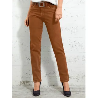 Inspirationen 5-Pocket-Jeans 1 Stk., braun