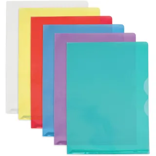 ELBA 16078 Tasche Ecke PVC Lidschatten 14/100e 50 Stück Lötarbeiten verstärkte 192 Seiten Hardcover Fuß antistatisch 50 Stück sortiert