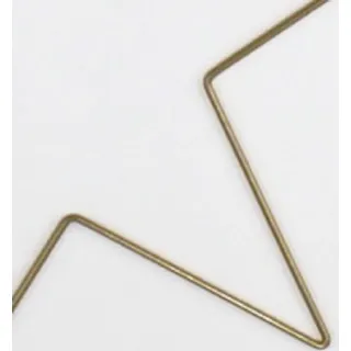 Stern gold 46x40cm Deko Weihnachten Weihnachts Deko Fenster zum Hängen Metall - Gold