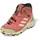 Unisex Kinder Terrex Mid Gore-TEX Hiking Shoes, Coral Fusion/White/Core Black, 37 1/3 EU
