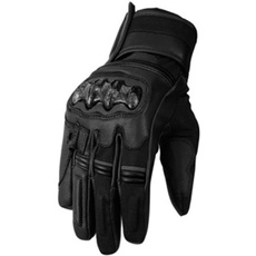 Bikers Gear Australia Limited Vega kurz Sport Motorrad Handschuh schwarz, Größe L