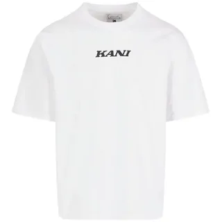 Karl Kani Retro Patch Print T-Shirt - Weiß - M