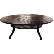 Tisch King's Cross oval, Aluminiumguß, 250x176cm