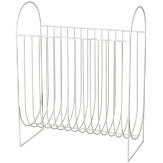 Broste copenhagen Zeitungsständer 'Maggie' Rainy Day Light Grey