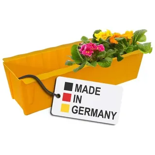 Paletten Blumenkasten Gelb Pflanzkasten Einsatz für Europaletten Blumentopf