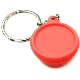 TUPPERWARE Schlüsselanhänger Natura pastellorange Miniatur Anhänger - Orange