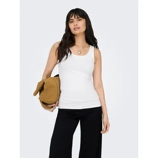 Only ONLLIVE LOVE LIFE TANK Top, NOOS Weiss