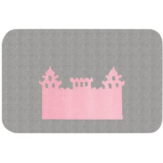 Zala Living Paris Kinderteppich Soft Konturschnitt, Polyamid, Grau, 120 x 67 x 0,7 cm