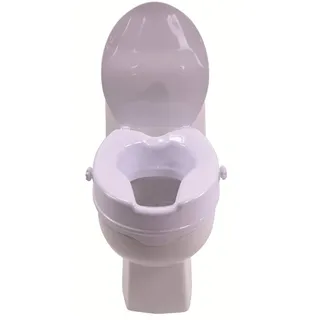 Antar Toilettensitzerhöhung mit Deckel 15 cm weiß