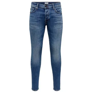 Only & Sons Skinny-fit-Jeans »Warp«, blau