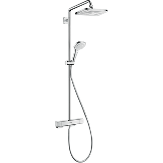 Hansgrohe Croma E Showerpipe 280 1jet EcoSmart mit Thermostat chrom 27660000