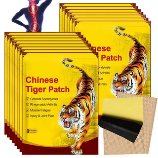 LYPPUL 120 Stück Schmerzlinderung Patch, Chinesische Ferninfrarot Pflaste, Nacken Rückenschmerzen Relief Patch, Schmerzlinderung Pflaster für Knie Rücken Schulterschmerzen für Eltern,Arbeiter,Ältere