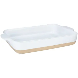 Lurch Terra Nova Ofenform M Keramik 29,8x20,7x5,1cm weiß/creme