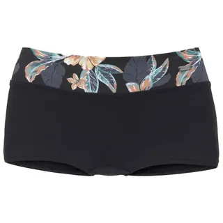 VENICE BEACH Bikini-Hotpants Damen schwarz-bedruckt Gr.36