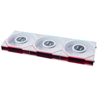 Lian Li UNI FAN TL LCD 120 (3-pack) - Gehäuselüfter - 120mm - Weiß