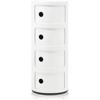 Kartell Componibili 4 Elemente Weiß