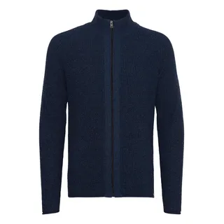 Strickjacke SOLID "Strickjacke SDKotcha", Herren, Gr. M, blau (insignia blau), Obermaterial: 100% Baumwolle CO recyc.., Strickjacken Strickjacke
