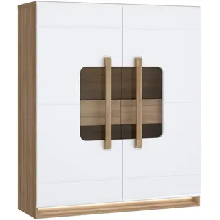 Forte Attention 119,9 x 139,6 x 41,5 cm weiß / beige