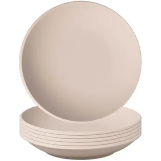 Villeroy & Boch Schalen tief NewMoon beige 6-tlg.
