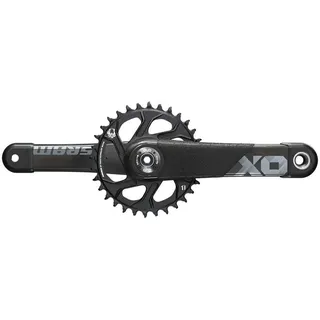 Sram X01 DH Dub Kurbelgarnitur - Black - 165 mm