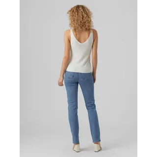 Vero Moda Stricktop VMNew Lex (1-tlg) Plain/ohne Details weiß S (36)