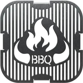 Feuertonne Feuerschale Feuerkorb Groß Eckig Steckbar Leichte Reinigung