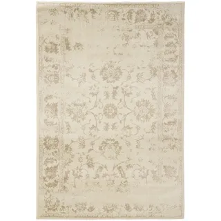 benuta Vintage-Teppich Suki 200/300 cm , Creme, Beige , Kunststoff , Vintage , Rechteckig , 200x300 cm , Oeko-Tex® Standard 100 , für Fußbodenheizung geeignet, in verschiedenen Größen erhältlich, pflegeleicht , Teppiche und Böden, Teppiche, Vintageteppiche