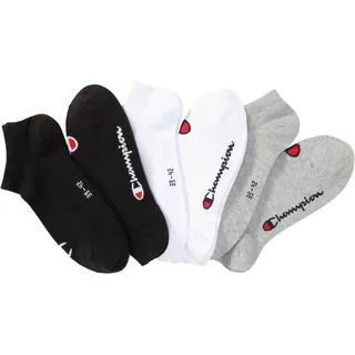 Champion Sneakersocken »6pk Sneaker Socks« 6 Stk. tlg. für Erwachsene, sportlicher Stil, elastisch, grau