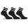 Socken 3er Pack Schwarz 39-42
