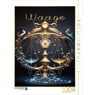 Calvendo Puzzle Waage 24. September - 23. Oktober | 1000 Teile Lege-Größe 64x48cm Foto-Puzzle für glückliche Stunden