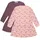 Sweat Dress LS 2-pack misty rose 122
