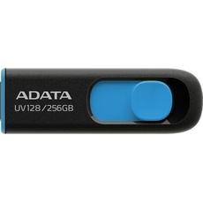 Bild ADATA UV128 Blau 256GB, USB-A 3.0 (AUV128-256G-RBE)