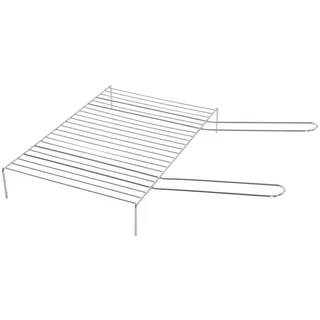 VERDELOOK Grillrost aus Edelstahl AISI 430 für Lebensmittel, 60 x 40 cm, Grill für Grill und Kamin