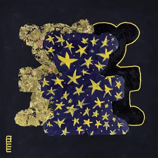 Leinwandbild QUEENCE "Bears IV", gold (farbe bild(er): goldfarben), B:30cm H:30cm, Holzrahmen, Leinwand, Bilder, Leinwandbild, Premium-Leinwandstoff, Handarbeit aus Deutschland